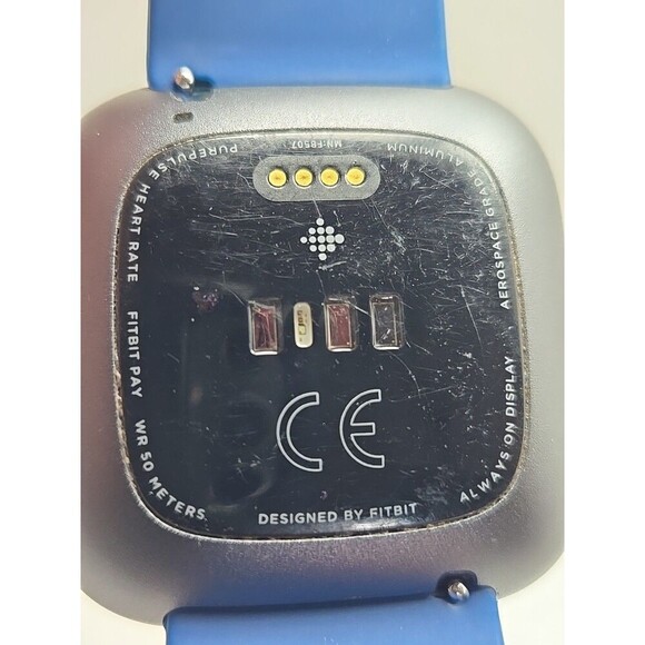 Fitbit Versa 2 Smartwatch Gray 40mm Alexa WR50M Always On Display -  No Charger - Picture 10 of 10